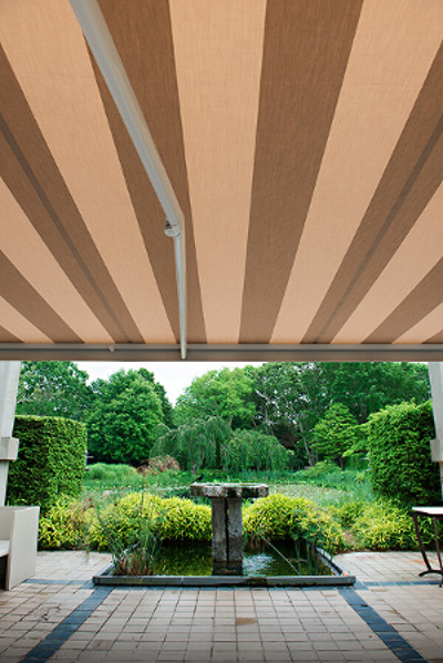 retractable awning stripes garden sunbrella resize